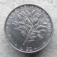 Vatikan 50 Lire 1972