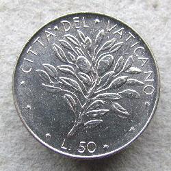 Vatikan 50 Lire 1972