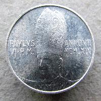 Vatikán 10 lir 1969