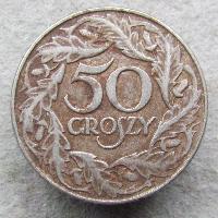 Polen 50 Groszy 1938