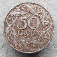 Polen 50 Groszy 1938