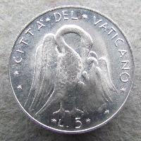 Vatikan 5 Lire 1971