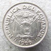 Ecuador 20 Centavos 1966
