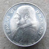 Vatican 10 lire 1968