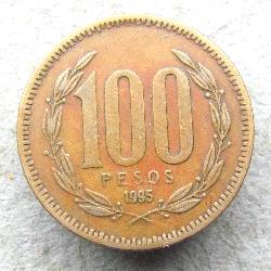 Chile 100 peso 1995