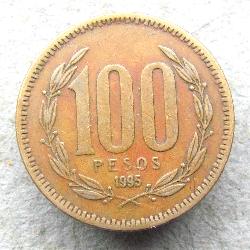 Chile 100 peso 1995