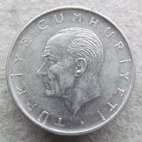 Turecko 1 lira 1960