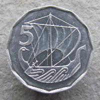 Zypern 5 Mil 1982