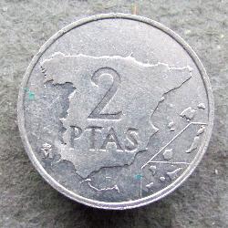Spanien 2 Peseten 1984