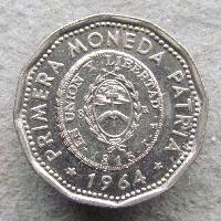 Argentinien 25 Pesos 1964