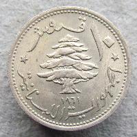Libanon 10 Piaster 1961