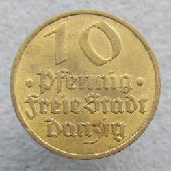 Danzig 10 Pfening 1932