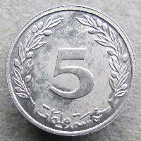 Tunesien 5 Millim 2005