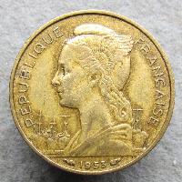 Madagaskar 20 franků 1953