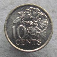 Trinidad a Tobago 10 centů 2001