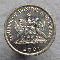 Trinidad a Tobago 10 centů 2001