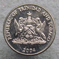 Trinidad a Tobago 25 centů 2004