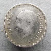 Turecko 1 lira 1939