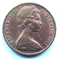 Austrálie 1 cent 1982