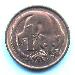 Austrálie 1 cent 1982