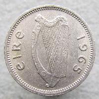 Ireland 3 pence 1965