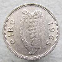 Irland 3 Pence 1965