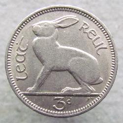 Irsko 3 pence 1965