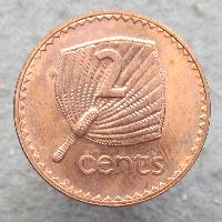 Fidschi 2 Cent 1992