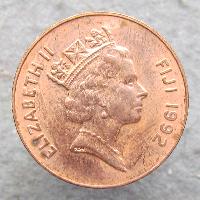 Fidschi 2 Cent 1992