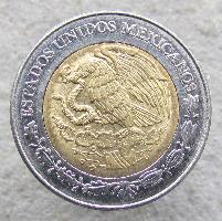 Mexiko 2 pesos 1998