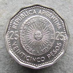 Argentina 25 pesos 1965