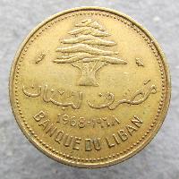 Libanon 10 Piaster 1968