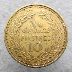Libanon 10 Piaster 1968