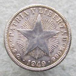 Kuba 10 Centavos 1949