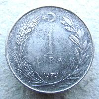 Türkei 1 lira 1979