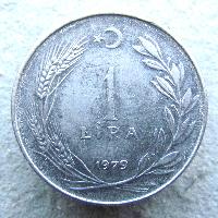 Turkey 1 lira 1979