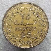 Libanon 25 Piaster 1970
