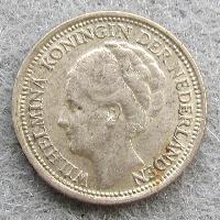 Nizozemsko 10 centů 1937