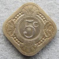 Nizozemsko 5 centů 1940