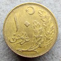 Turecko 10 kurus 1926