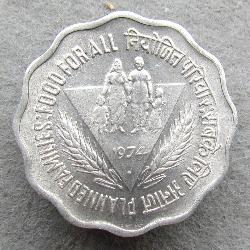Indien 10 Paise 1974