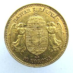 Österreich-Ungarn 10 Korun 1909 KB