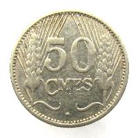Luxemburg 50 Rappen 1930