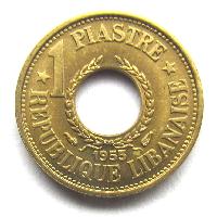 Libanon 1 Piast 1955