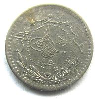 Osmanisches Reich 5 Paar 1913