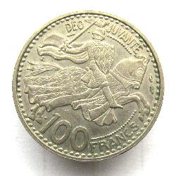 Monaco 100 Franken 1950