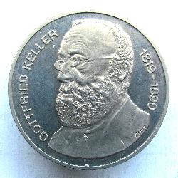 Schweiz 5 Frank 1990