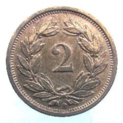 Schweiz 2 Rappen 1941