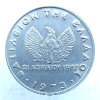 Griechenland 20 Lepta 1973