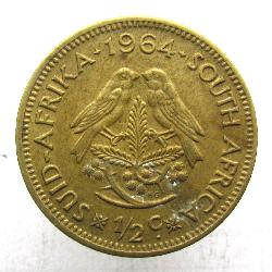 Südafrika 1/2 Cent 1964